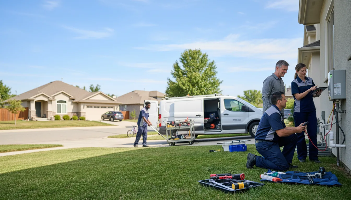 Tankless water heater service in Roosevelt, MN